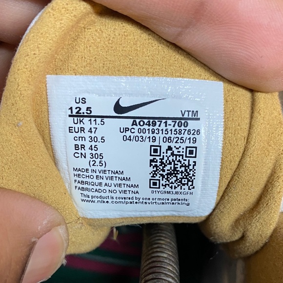 Nike Air Max 270 React “Reggae” Size 12.5 - Picture 16 of 17